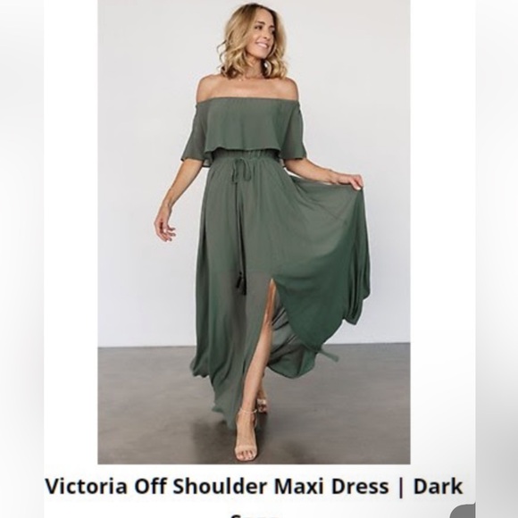 Off the shoulder maxi dress - Picture 3 of 3